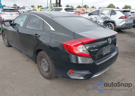 2020 Honda Civic Lx из США, поврежденный, VIN 19XFC2F65LE210937